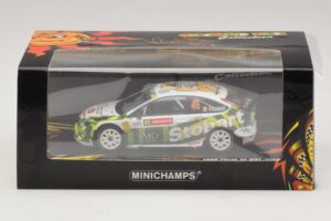 Ford Focus RS WRC #46 V. Rossi / C. Cassina RAC Rally 2008 Minichamps 1:43 400088146 Kovina – slika 5 od 5