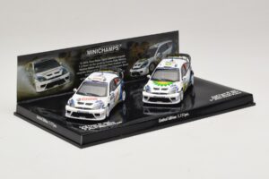 Ford Focus RS WRC Rally Mexico 2004 Set Minichamps 1:43 402048376 Kovina – slika 2 od 5