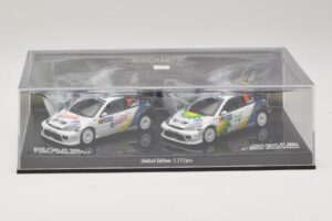 Ford Focus RS WRC Rally Mexico 2004 Set Minichamps 1:43 402048376 Kovina – slika 4 od 5