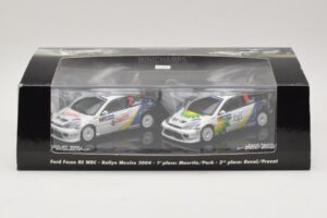 Ford Focus RS WRC Rally Mexico 2004 Set Minichamps 1:43 402048376 Kovina – slika 5 od 5