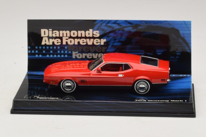 Ford Mustang Mach 1 Bond Collection Minichamps 1:43 Ford Mustang Mach 1 Bond Collection Minichamps 1:43 436087120 Kovina