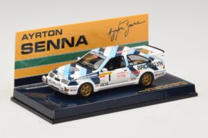 Ford Sierra RS Cosworth #1 A. Senna Rally Test 1986 Minichamps 1:43 540864399 Kovina – slika 2 od 4