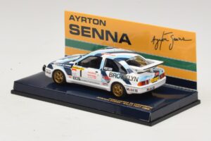 Ford Sierra RS Cosworth #1 A. Senna Rally Test 1986 Minichamps 1:43 540864399 Kovina – slika 3 od 4