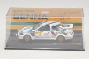 Ford Sierra RS Cosworth #1 A. Senna Rally Test 1986 Minichamps 1:43 540864399 Kovina – slika 4 od 4