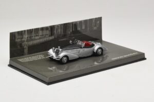 Horch 855 Special Roadster Srebrn Črn Minichamps 1:43 436014204 Kovina – slika 2 od 5