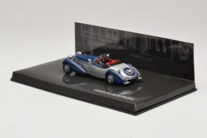 Horch 855 Special Roadster Srebrn Moder Minichamps 1:43 436014202 Kovina – slika 3 od 5