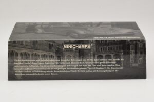 Horch 855 Special Roadster Srebrn Moder Minichamps 1:43 436014202 Kovina – slika 4 od 5