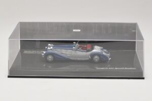Horch 855 Special Roadster Srebrn Moder Minichamps 1:43 436014202 Kovina – slika 5 od 5