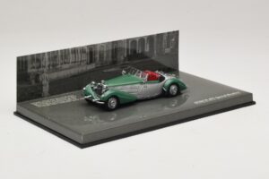 Horch 855 Special Roadster Srebrn Zelen Minichamps 1:43 436014205 Kovina – slika 2 od 5