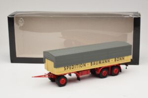 Kassbohrer Priklopnik s Ploščadjo Baumann Bonn Minichamps 1:43 439161097 Kovina – slika 6 od 6
