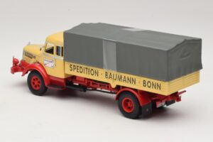 Krupp Titan Tovornjak s Ploščadjo Baumann Bonn Minichamps 1:43 439069025 Kovina – slika 5 od 6