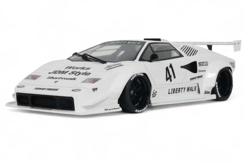 Lamborghini Countach LB-Works Bel GT Spirit 1:18 Lamborghini Countach LB-Works Bel GT Spirit 1:18 Z356-WH Smola
