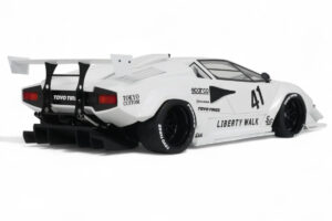 Lamborghini Countach LB-Works Bel GT Spirit 1:18 Z356-WH Smola – slika 2 od 5