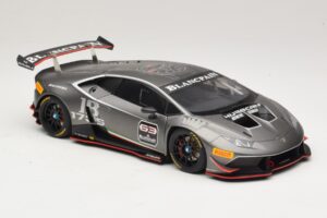 Lamborghini Huracan LP620-2 Super Trofeo #63 Temno Siva 2016 AUTOart 1:18 81559 Kompozit – slika 6 od 8