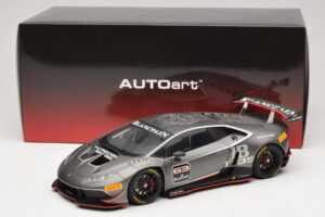 Lamborghini Huracan LP620-2 Super Trofeo #63 Temno Siva 2016 AUTOart 1:18 81559 Kompozit – slika 8 od 8