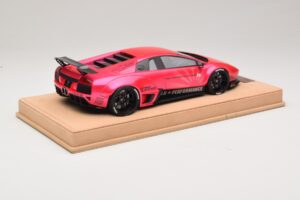Lamborghini Murcielago Liberty Walk Bleščeče Rožnata AB Models 1:18 REMC044 Smola – slika 2 od 7