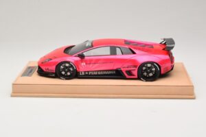 Lamborghini Murcielago Liberty Walk Bleščeče Rožnata AB Models 1:18 REMC044 Smola – slika 3 od 7