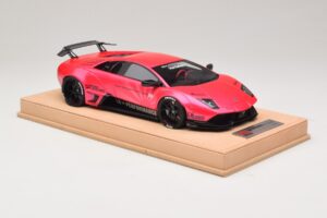 Lamborghini Murcielago Liberty Walk Bleščeče Rožnata AB Models 1:18 REMC044 Smola – slika 4 od 7