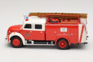 Magirus-Deutz Merkur TLF 16 Gasilci Dortmund Minichamps 1:43 439141972 Kovina – slika 3 od 6