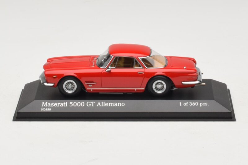 Maserati 5000 GT Allemano Rdeč Minichamps 1:43 Maserati 5000 GT Allemano Rdeč Minichamps 1:43 437123321 Kovina