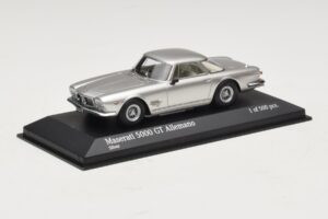 Maserati 5000 GT Allemano Srebrn Minichamps 1:43 437123324 Kovina – slika 2 od 4