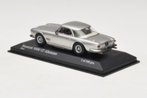 Maserati 5000 GT Allemano Srebrn Minichamps 1:43 437123324 Kovina – slika 3 od 4