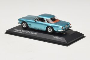 Maserati 5000 GT Allemano Verde Metallizzato Minichamps 1:43 437123320 Kovina – slika 3 od 4