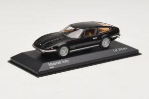 Maserati Indy Črn Minichamps 1:43 437123121 Kovina – slika 2 od 4