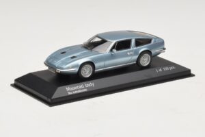 Maserati Indy Blue Metallic Minichamps 1:43 437123122 Kovina – slika 2 od 4