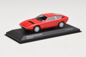 Maserati Khamsin Rdeč Minichamps 1:43 437123224 Kovina – slika 2 od 4