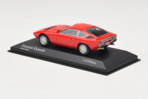 Maserati Khamsin Rdeč Minichamps 1:43 437123224 Kovina – slika 3 od 4