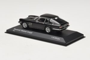 Maserati Mistral Črn Minichamps 1:43 437123421 Kovina – slika 3 od 4