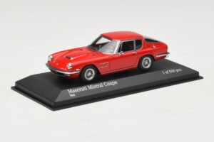 Maserati Mistral Rdeč Minichamps 1:43 437123424 Kovina – slika 2 od 4