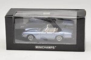 Maserati Mistral Spyder Light Blue Metallic Minichamps 1:43 437123432 Kovina – slika 4 od 4