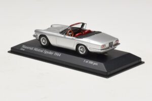 Maserati Mistral Spyder Srebrn Minichamps 1:43 437123431 Kovina – slika 3 od 4