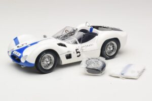 Maserati Tipo 61 #5 S. Moss / D. Gurney Camoradi ADAC 1000km Nurburgring Winner 1960 Minichamps 1:18 100601205 Kovina