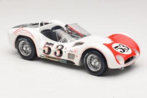 Maserati Tipo 61 #53 B. Krause Los Angeles Times Grand Prix Winner 1960 Minichamps 1:18 100601253 Kovina – slika 6 od 8