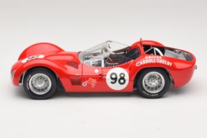 Maserati Tipo 61 #98 C. Shelby Times Mirror Grand Prix for Sportscars 1960 Minichamps 1:18 100601298 Kovina – slika 4 od 8