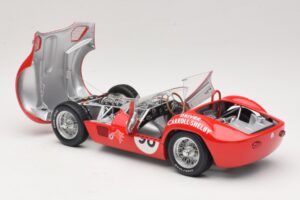 Maserati Tipo 61 #98 C. Shelby Times Mirror Grand Prix for Sportscars 1960 Minichamps 1:18 100601298 Kovina – slika 5 od 8