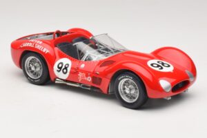 Maserati Tipo 61 #98 C. Shelby Times Mirror Grand Prix for Sportscars 1960 Minichamps 1:18 100601298 Kovina – slika 6 od 8