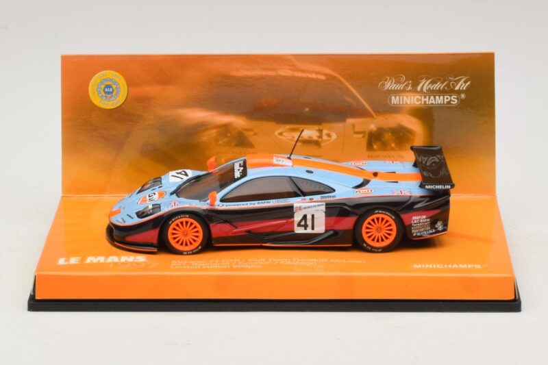 McLaren F1 GTR Gulf Team Davidoff #41 P-H. Raphanel / J-M. Gounon FIA GT Championship 1997 Minichamps 1:43 McLaren F1 GTR Gulf Team Davidoff #41 P-H. Raphanel / J-M. Gounon FIA GT Championship 1997 Minichamps 1:43 533174341 Kovina