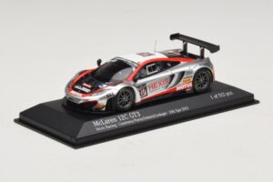McLaren MP4-12C GT3 #107 Hexis Racing Cazenave / O. Panis 24 Hours of Spa 2013 Minichamps 1:43 437131397 Kovina – slika 2 od 4