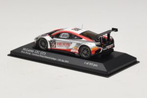 McLaren MP4-12C GT3 #107 Hexis Racing Cazenave / O. Panis 24 Hours of Spa 2013 Minichamps 1:43 437131397 Kovina – slika 3 od 4