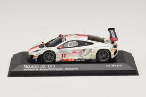 McLaren MP4-12C GT3 #11 Art Grand Prix Leclerc / Parisy 24 Hours of Spa 2013 Minichamps 1:43 437131311 Kovina
