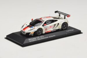 McLaren MP4-12C GT3 #11 Art Grand Prix Leclerc / Parisy 24 Hours of Spa 2013 Minichamps 1:43 437131311 Kovina – slika 2 od 4