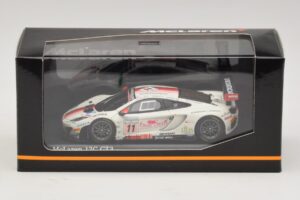 McLaren MP4-12C GT3 #11 Art Grand Prix Leclerc / Parisy 24 Hours of Spa 2013 Minichamps 1:43 437131311 Kovina – slika 4 od 4