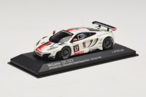 McLaren MP4-12C GT3 #12 Art Grand Prix Demoustier / Amado 24 Hours of Spa 2012 Minichamps 1:43 437121312 Kovina – slika 2 od 4