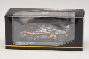 McLaren MP4-12C GT3 #16 Boutsen Racing Schmetz / Demirdjian 24 Hours of Spa 2014 Minichamps 1:43 437141316 Kovina – slika 4 od 4
