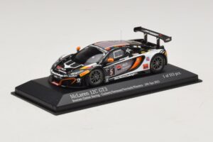 McLaren MP4-12C GT3 #5 Boutsen Racing Guilvert / Dermont 24 Hours of Spa 2013 Minichamps 1:43 437131305 Kovina – slika 2 od 4