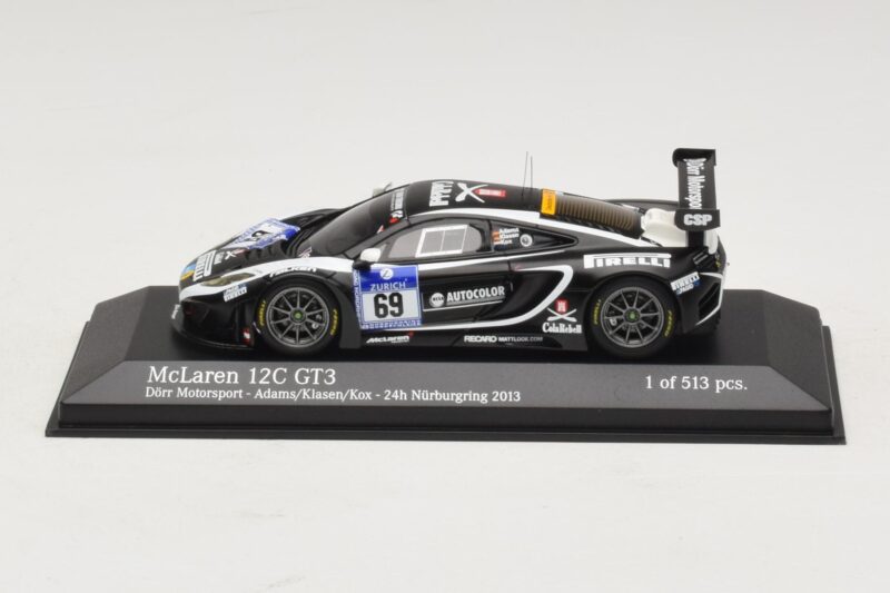 McLaren MP4-12C GT3 #69 Dorr Motorsport Adams / Klasen 24 Hours of Nurburgring 2014 Minichamps 1:43 McLaren MP4-12C GT3 #69 Dorr Motorsport Adams / Klasen 24 Hours of Nurburgring 2014 Minichamps 1:43 437131399 Kovina